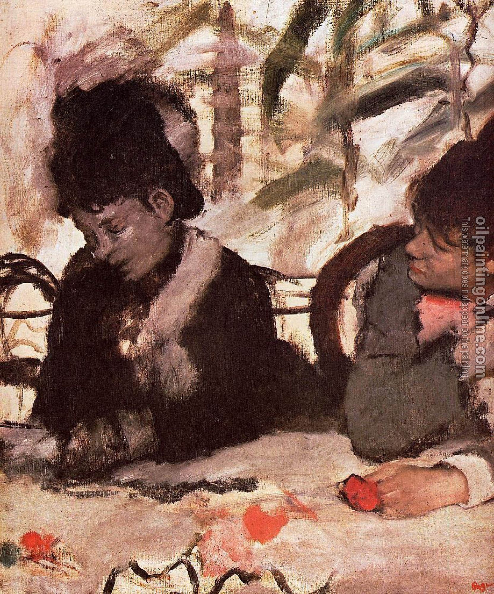 Degas, Edgar - At the Cafe
